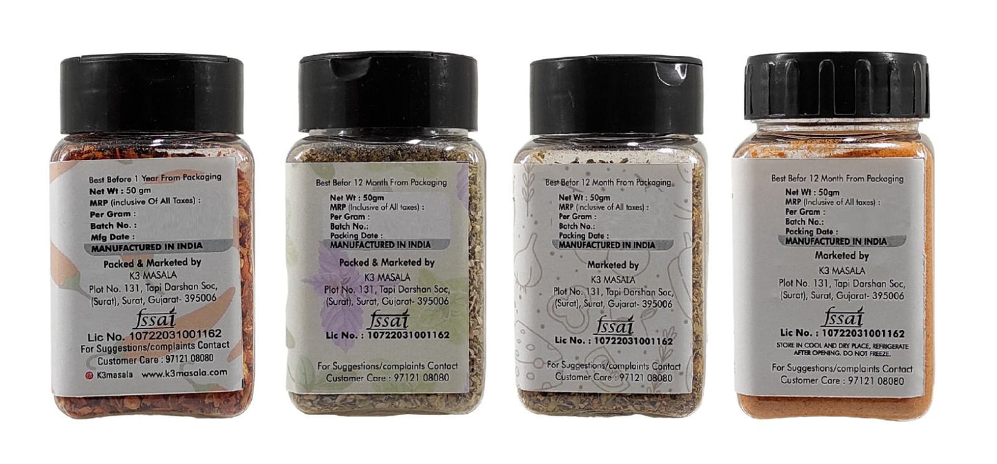 GreenPiece 4-in-1 Pizza & Snack Spice Pack