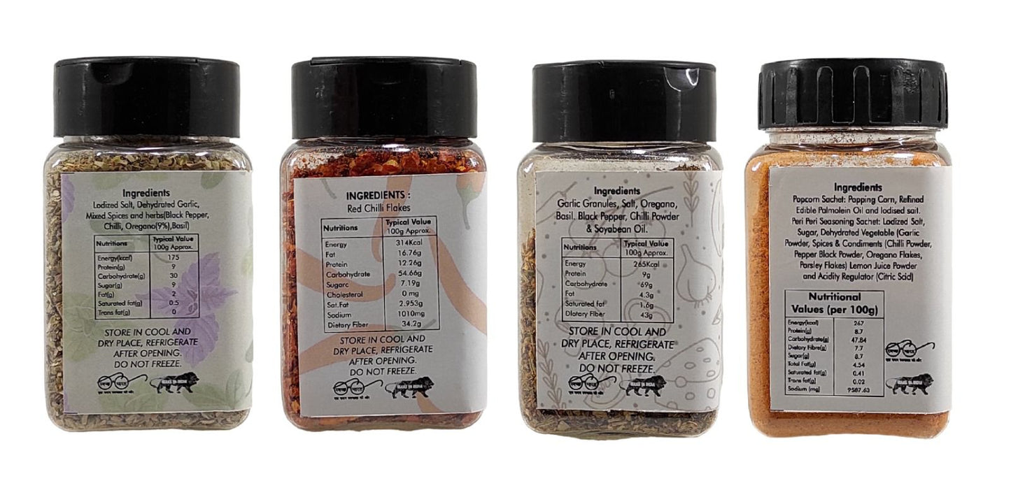 GreenPiece 4-in-1 Pizza & Snack Spice Pack