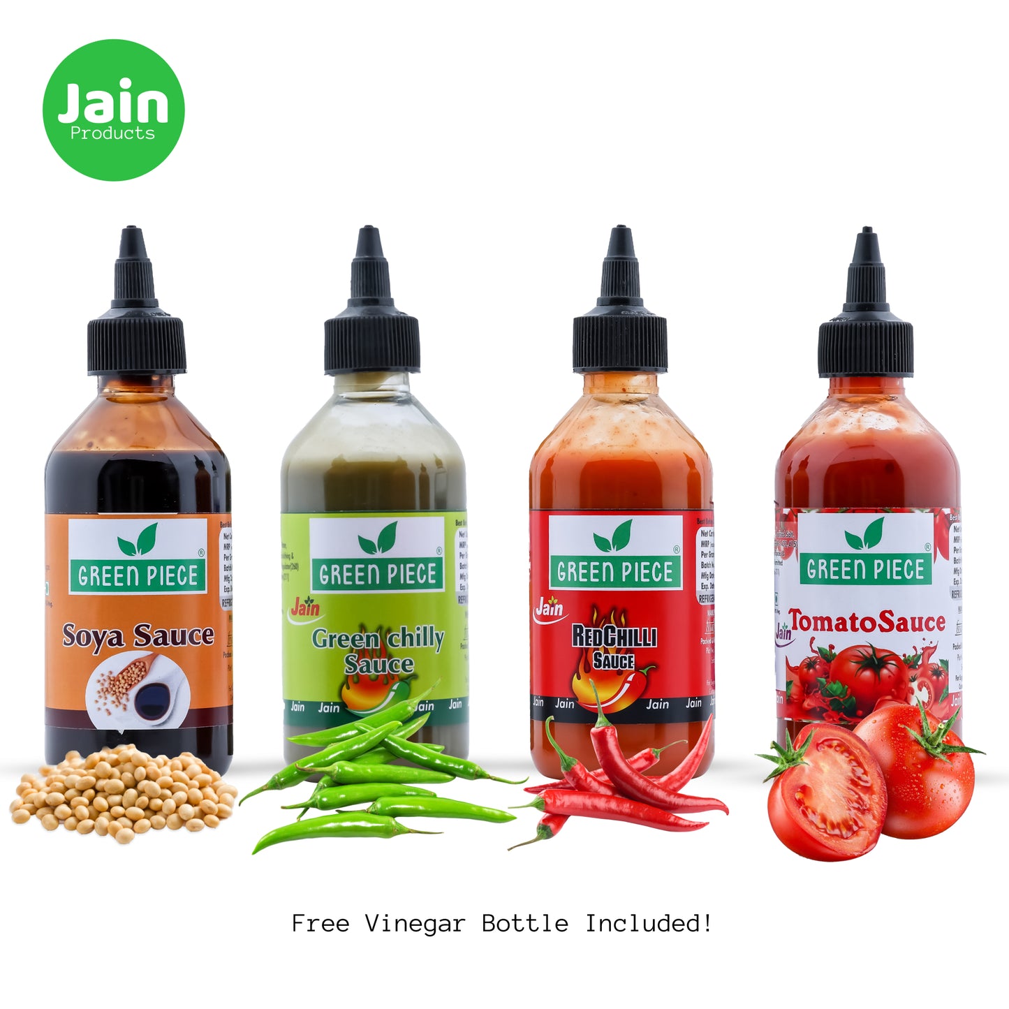 Green Piece Sauce Combo Pack