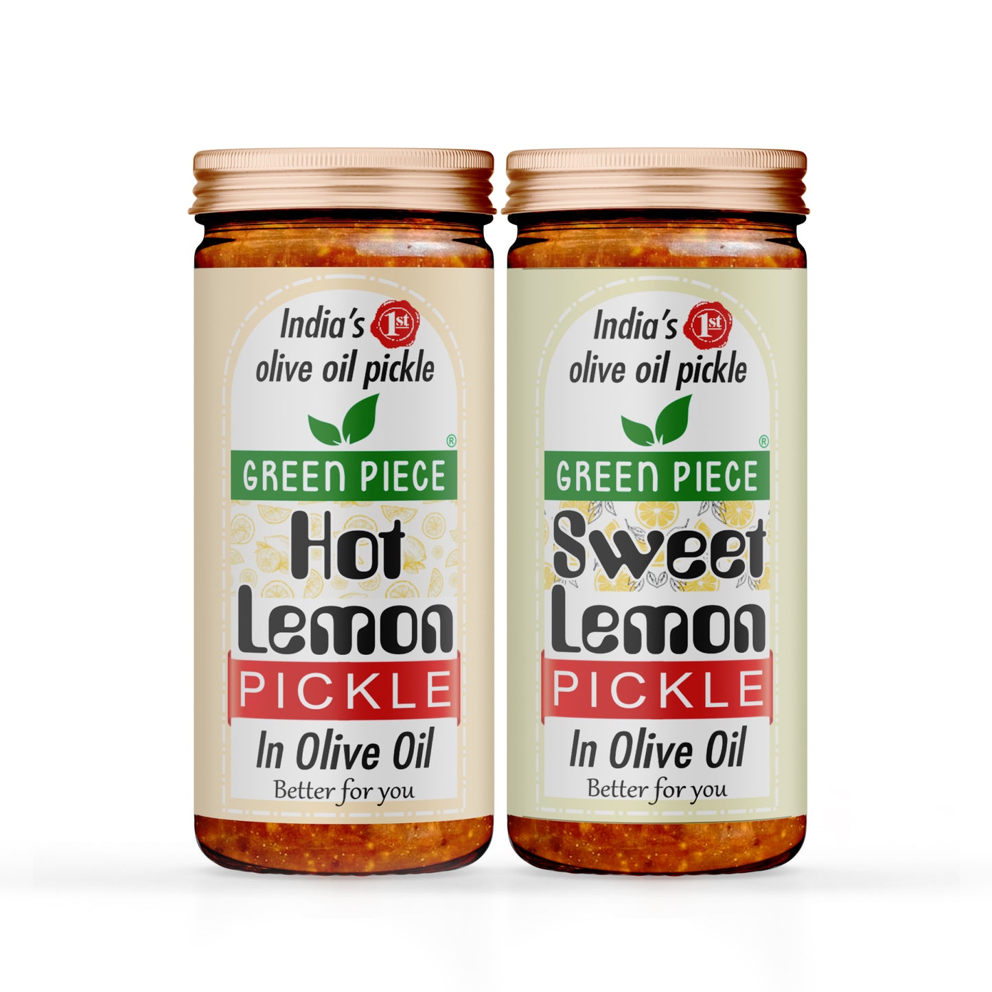 Hot + Sweet Lamon Pickle Combo