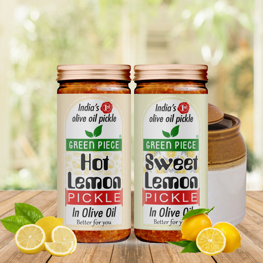 Hot + Sweet Lamon Pickle Combo