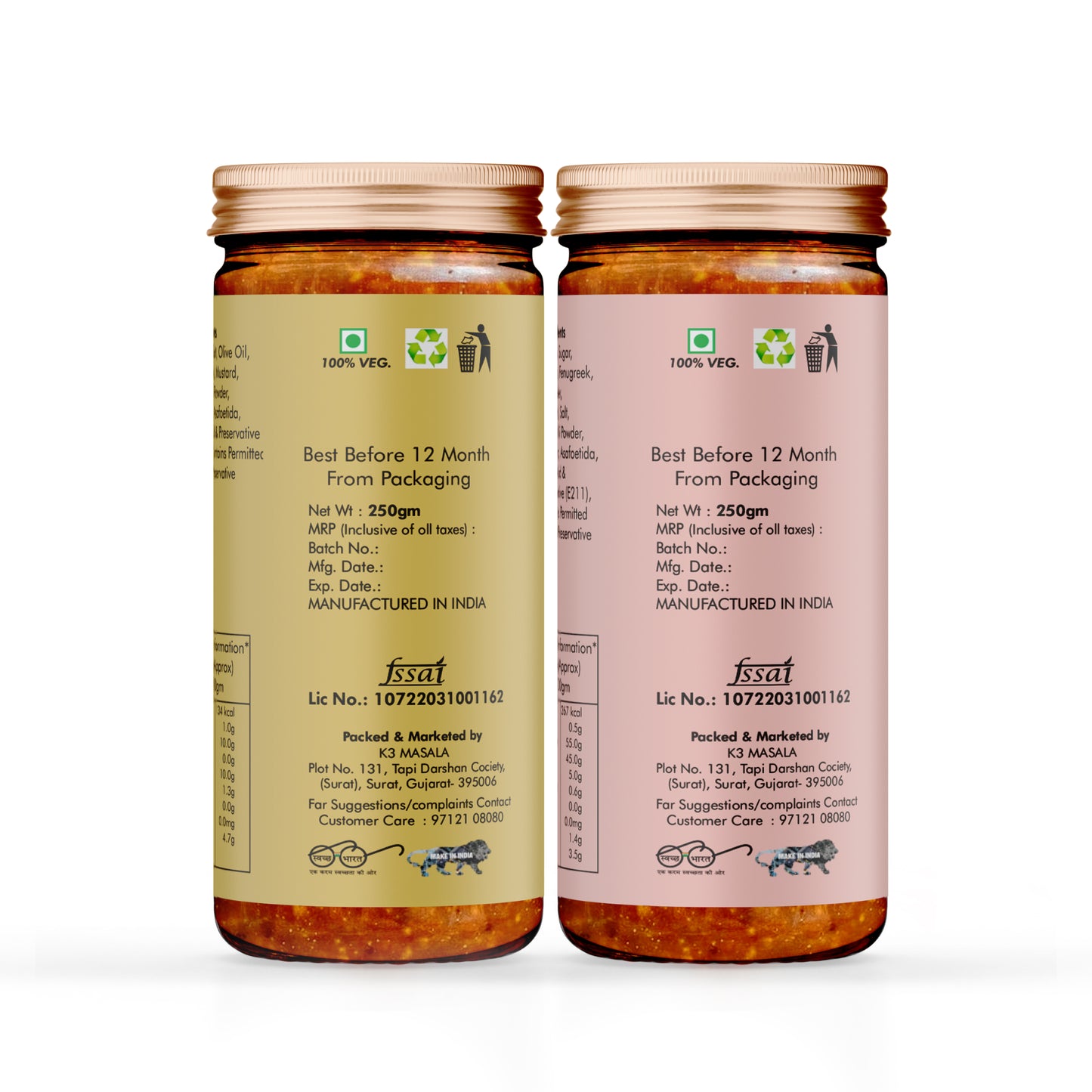 Mango + Gol Keri Pickle Combo